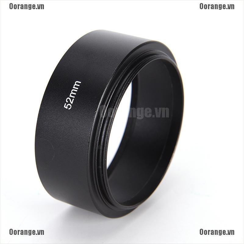 Loa che nắng 52mm bằng hợp kim cho ống kính Canon Nikon