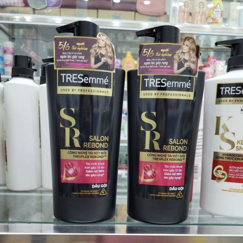 Dầu Gội TRESemmé Salon Rebond Ngăn Tóc Gãy Rụng 640g
