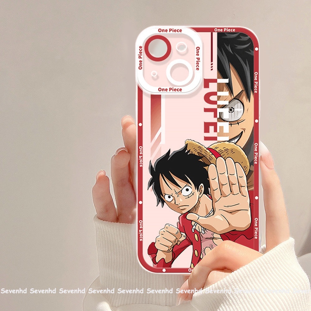 Ốp Điện Thoại Họa Tiết Hoạt Hình One Piece Cho iPhone 14 13 12 11 Pro Max SE2020 X XR Xs Max 7 8 6 6s Plus