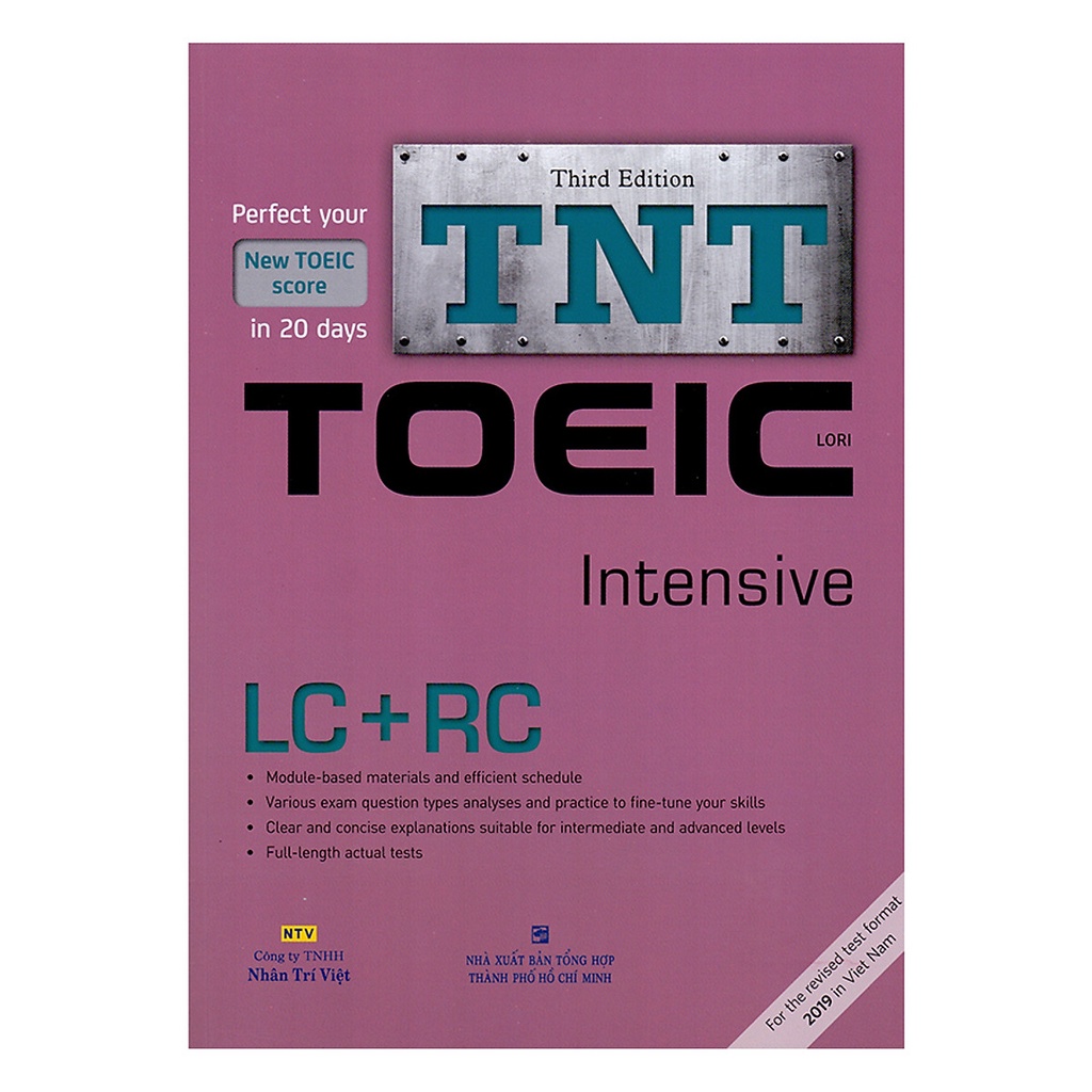 Sách - TNT TOEIC Intensive Third Edition Kèm file MP3 thumbnail