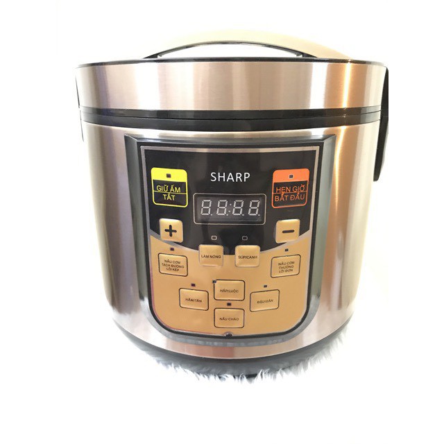 Nồi cơm điện tách đường SHARP model 2019 Công suất 900W bảo hành 12 tháng