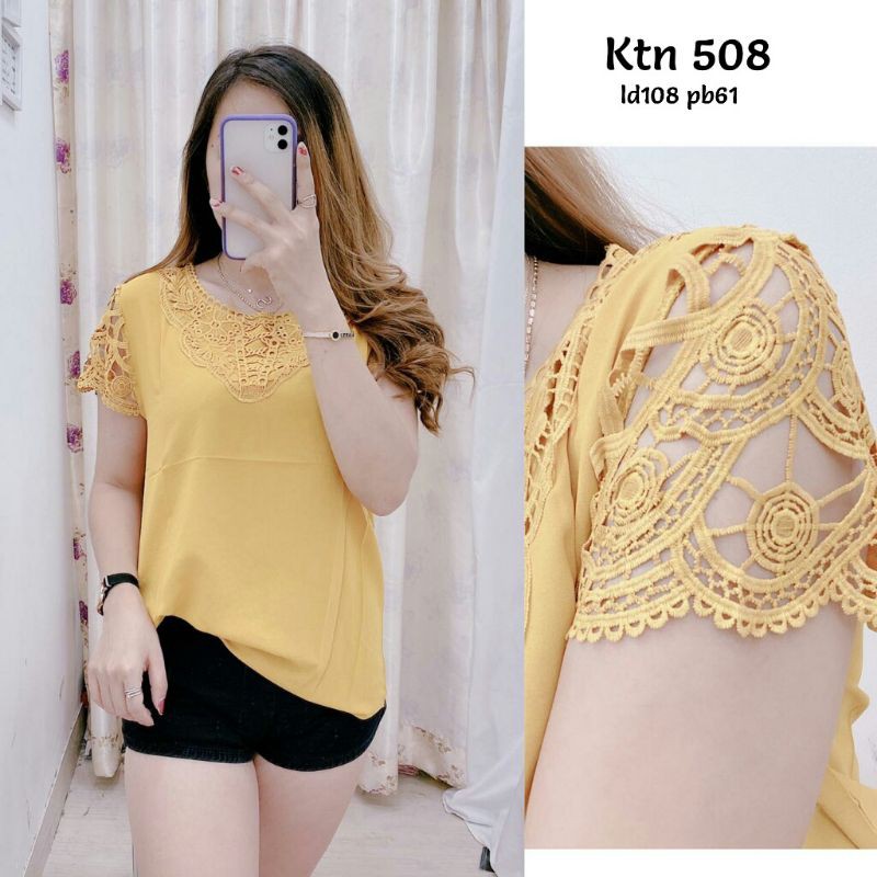 (Hàng Mới Về) Son Môi Chất Liệu Cotton Bj 508