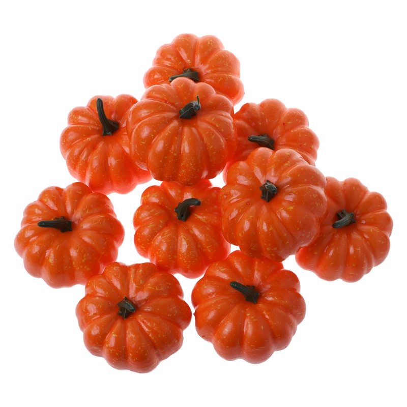 Trái Bí Ngô Giả Trang Trí Lễ Halloween