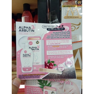 LOTION DUONG TRẮNG DA ALPHA ARBUTIN THÁI