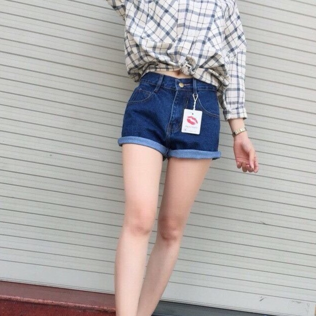quần short jean nữ -911za