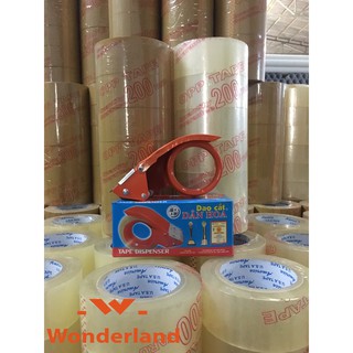 Băng keo đục 48mm 200y, cây 1.6kg [tặng 1 dao cắt khi mua 2 cây] siêu khuyến mãi (D489812)