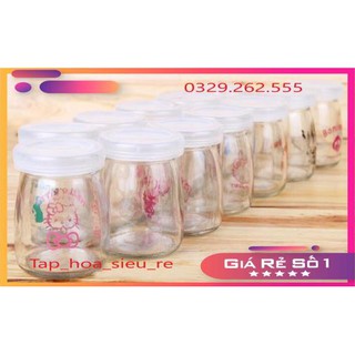 (Rẻ Vô địch) Hũ làm sữa chua set 12 lọ