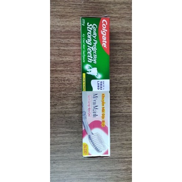 Kem đánh răng Colgate 225g Ngừa sâu răng tặng bàn chải lông tơ