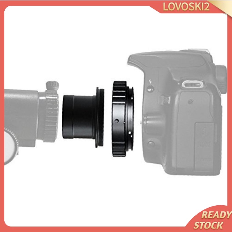 [LOVOSKI2]1.25&quot; Telescope Mount Adapter with T Ring for Canon DSLR / SLR Camera Body