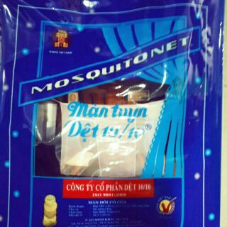 Màn tuyn dệt 10/10 kích thước 2m2x 2m
