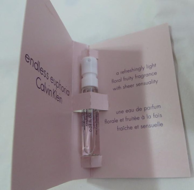 Nước hoa nữ ống xịt vial sample Calvin Klein - Endless Euphoria - Eau de Parfum Spray Vaporisateur 1.2mL