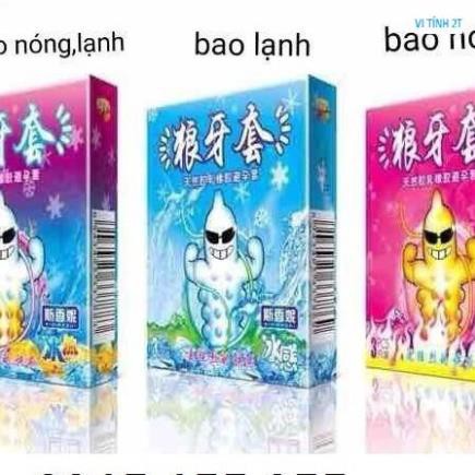 Hộp 3  bao cao su nhiệt (nóng, lạnh, nóng lạnh)