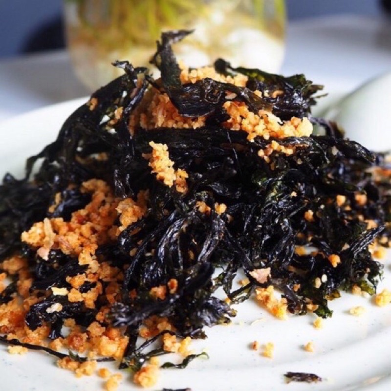 500gr rong biển cháy tỏi hút chân không