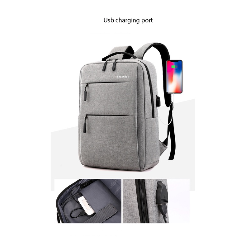 Balo đựng máy tích xách tay 15.6 inch có cổng sạc USB tiện lợi