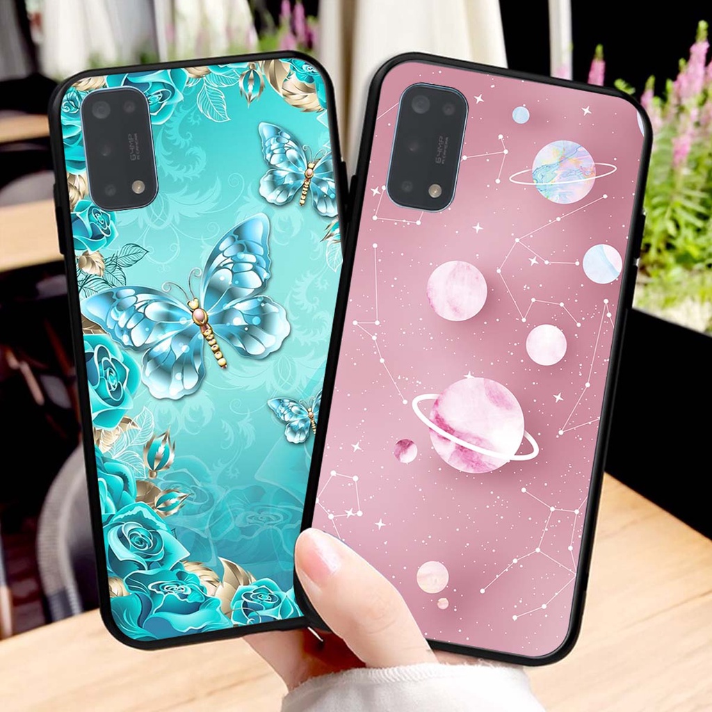 Ốp lưng Oppo REALME 7 PRO in hình hoa xinh xắn, hiện đại , thời trang ,phong cách