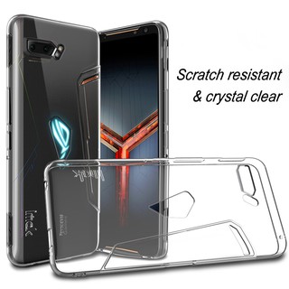 Ốp điện thoại silicone trong suốt dành cho điện thoại ASUS Rog Phone 2