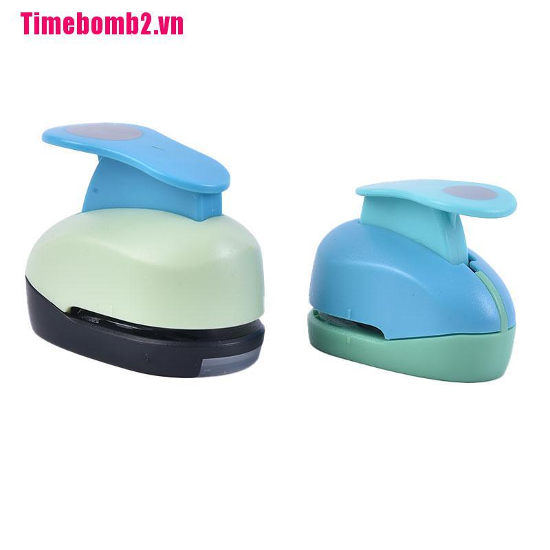 Dụng Cụ Cắt Giấy Thủ Công Hình Tròn Có Lỗ 9 / 16
