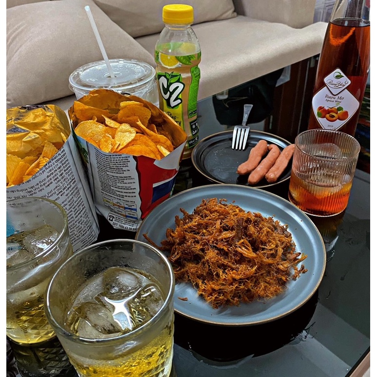 [HOMEMADE] 500GR KHÔ HEO CHÁY TỎI LOẠI NGON NHÀ DÂU TÂY | BigBuy360 - bigbuy360.vn