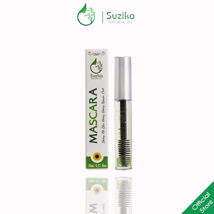 Mascara dầu Hướng Dương Suziko nguyên chất giúp mi chắc khỏe dày và dài tự nhiên |10ml