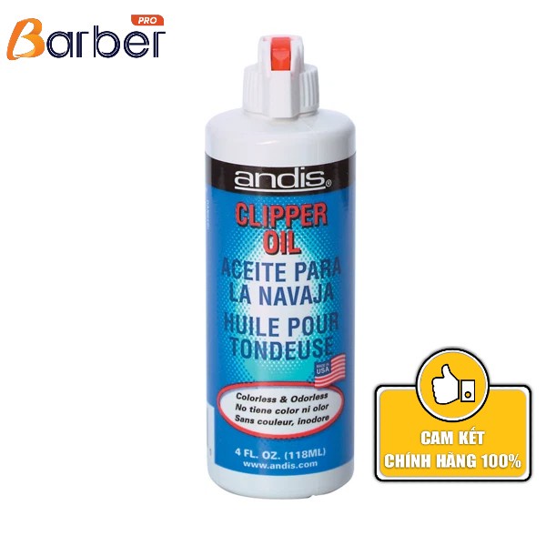 Dầu Tra Tông Đơ Andis Clipper Oil - Nội Địa Mỹ