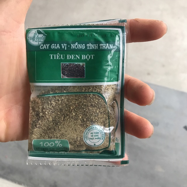 Tiêu đen bột