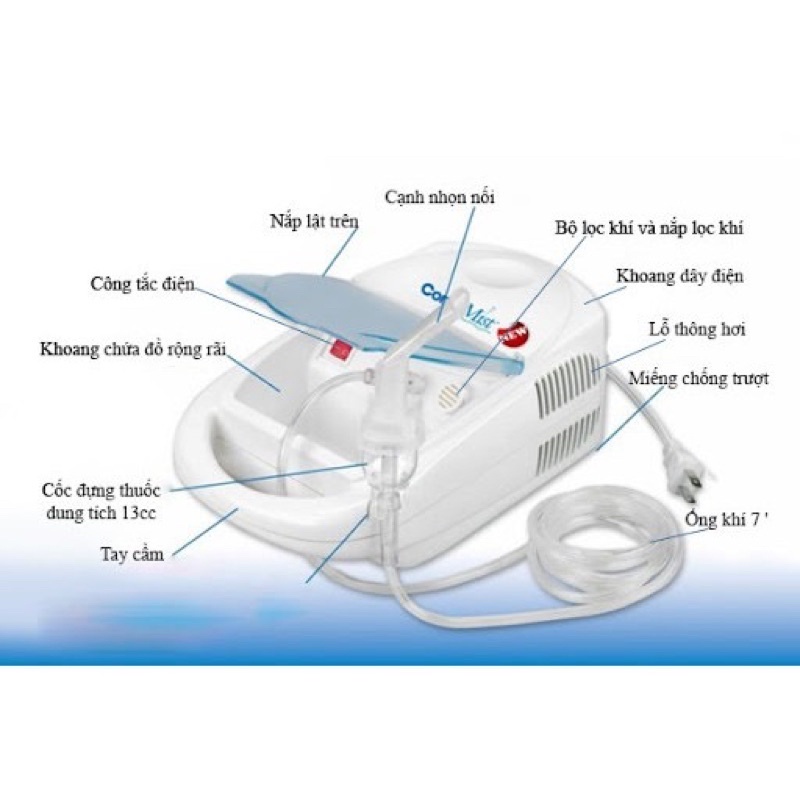 Máy Xông Khí Dung ROSSMAX Mỹ-bảo hành 8 năm