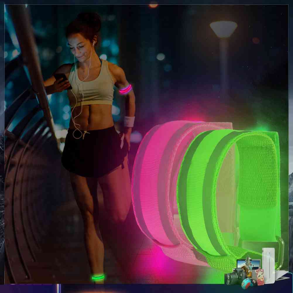 Vòng Đeo Tay Có Đèn LED Phản Quang