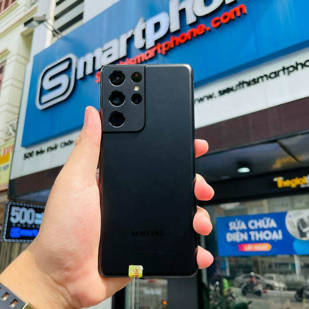 Điện thoại Galaxy S21 Ultra mới Fullbox 12GB Ram 128GB Rom  siêu đẹp - BH 6 tháng lỗi 1 đổi 1
