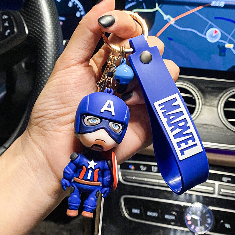 Mới Móc Chìa Khóa Hình Nhân Vật Iron Man Đáng Yêu