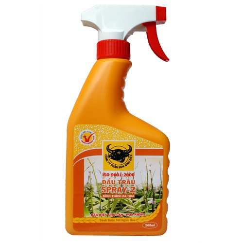 Bán ĐẦU TRÂU SPRAY 2 PHÂN BÓN LÁ CAO CẤP CHUYÊN HOA – CÂY KIỂNG hàng nhập, phân phối trong nước bởi thietbinhavuon.