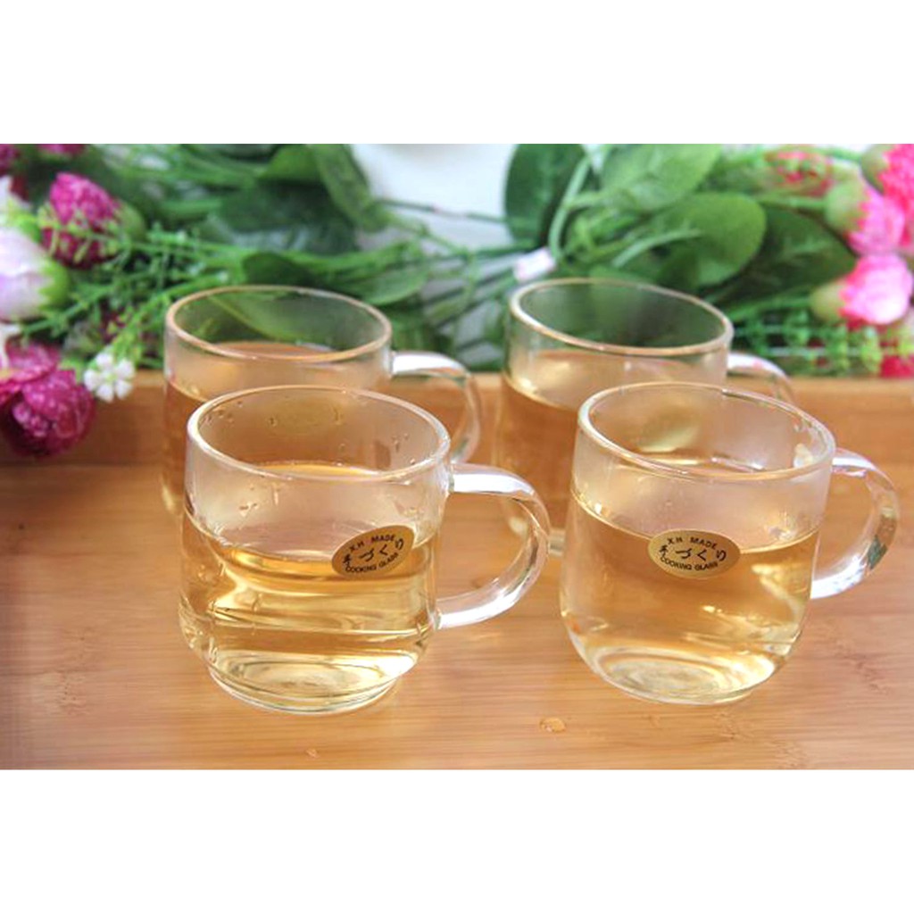 Bộ ấm chén thủy tinh pha trà có lõi lọc_RE0208