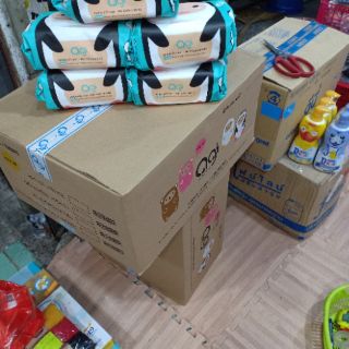 Combo 5 gói khăn giấy ướt Agi không mùi