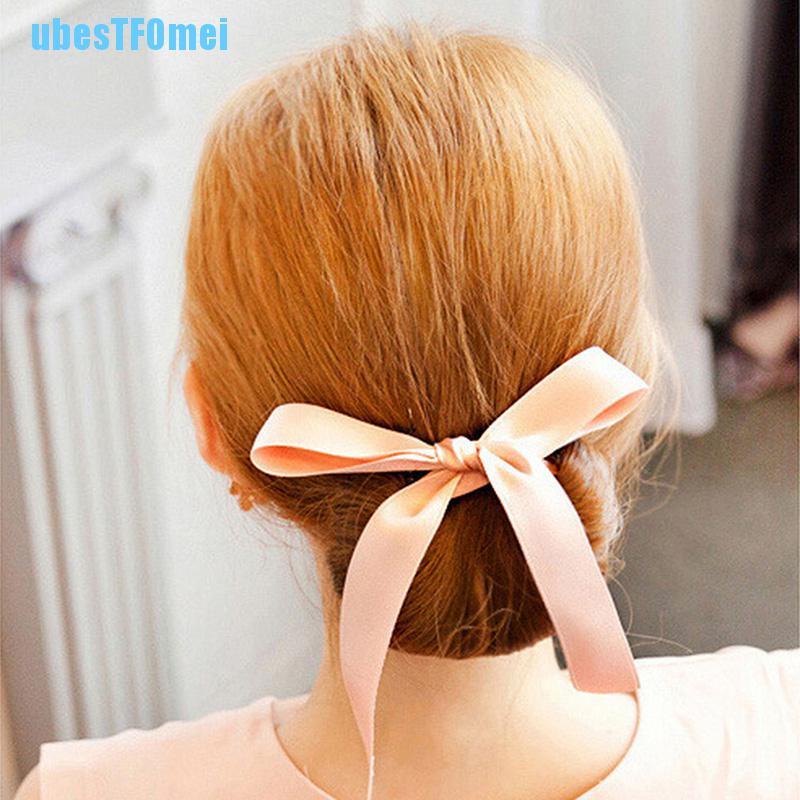 Dây Cột Tóc Bằng Xốp Hình Bánh Donut Thời Trang Cho Nữ