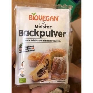 Bột nở hữu cơ cao cấp Biovegan Đức gói 17g