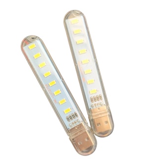 Đèn led 8 bóng siêu sáng cổng USB