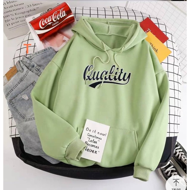 [FREESHIP ĐƠN TỪ 50K] Áo hoodie Quality chữ ngực DTR1119