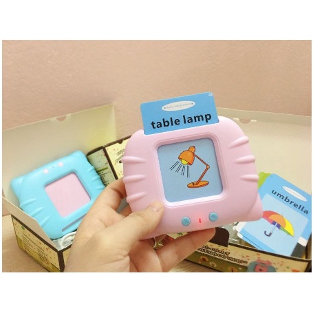 Máy Đọc Thẻ Tiếng Anh, Máy đọc thẻ Flashcard Song Ngữ Anh _ tiếng anh giáo dục sớm cho bé loại 1, 224 từ vựng