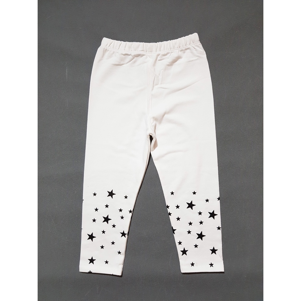 Quần legging dài bé gái nhiều màu thêu ngựa pony, thêu cá... mát mẻ và ngọt ngào