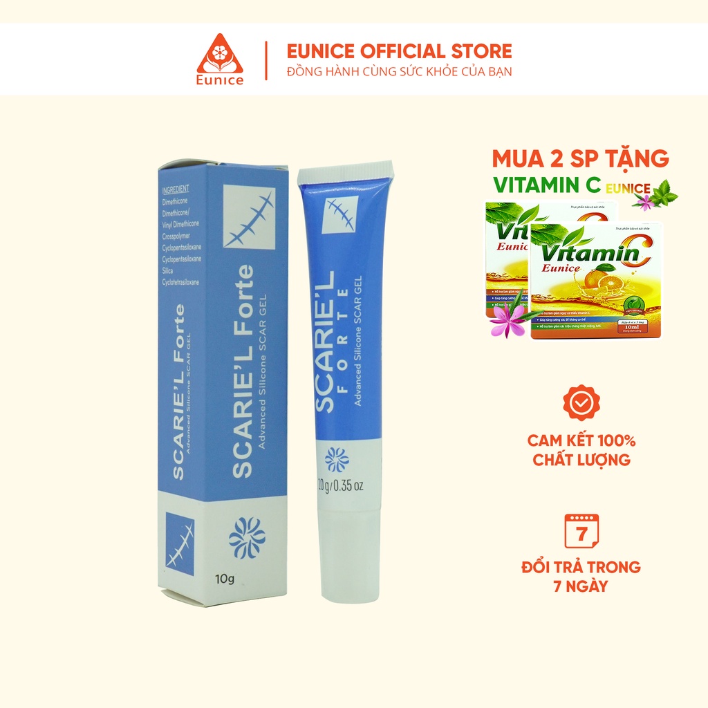 Cách lấp đầy sẹo lõm tại nhà, Scarie'l Forte 10g của EUNICE
