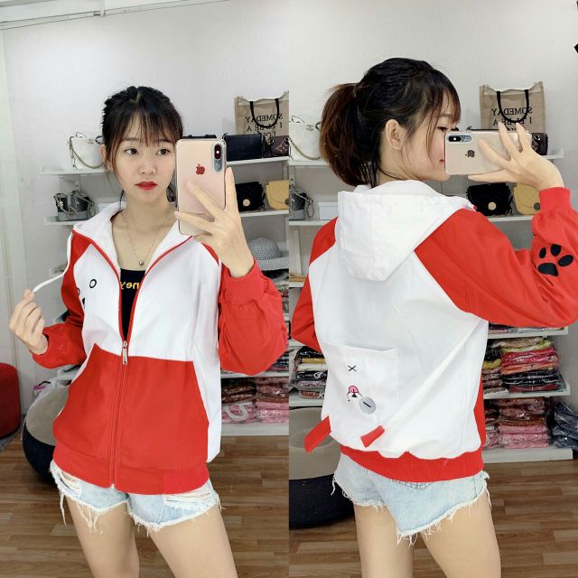 𝗡𝗘𝗪 𝗔𝗥𝗥𝗜𝗩𝗔𝗟 áo khoác kaki unisex ️ (video+ảnh thật) A92