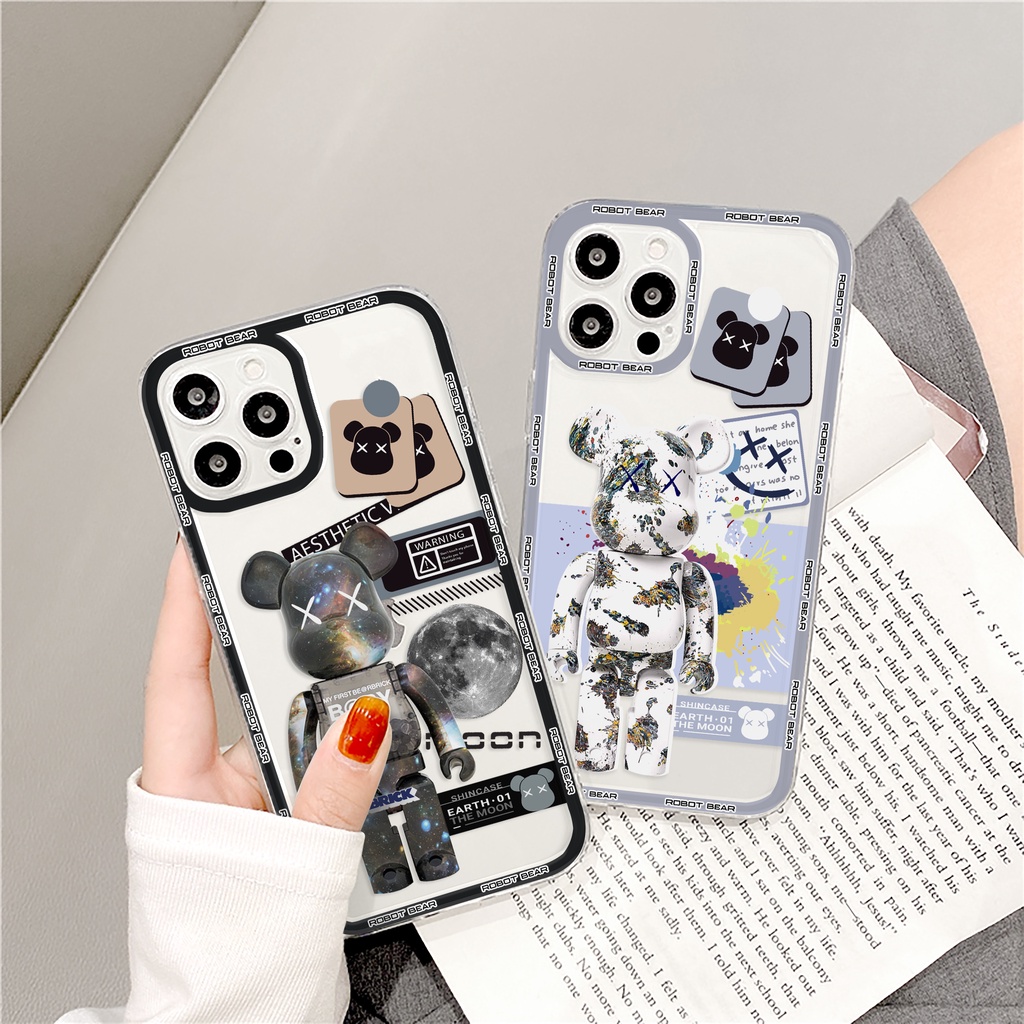 Ốp lưng iphone X-Moon trong cạnh vuông 6/6plus/6s/6splus/7/7plus/8/8plus/x/xs/11/12/13/14/pro/max/promax/plus/shin/case