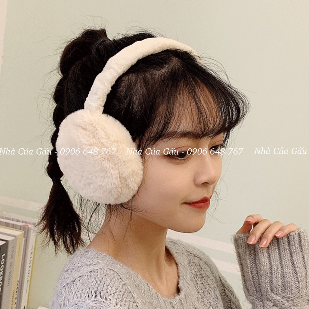 Chụp tai giữ ấm lông cực mịn, siêu xinh đã về hàng