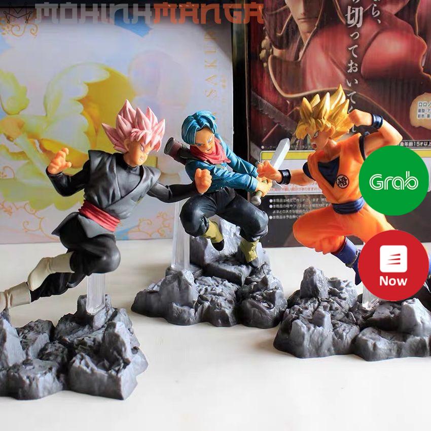 [CÓ QUÀ] Mô hình Son Goku (Songoku) Saiyan - Black Goku - Trunk Figure nhân vật Dragon Ball - Bảy Viên Ngọc Rồng rẻ đẹp