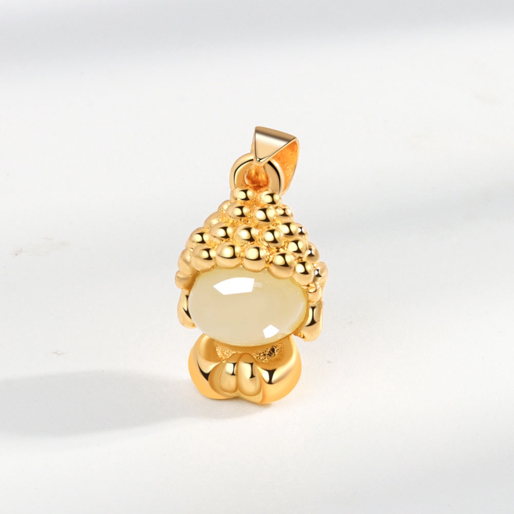 Vòng cổ Mạ Vàng Đính Hạt Giả Ngọc Bích