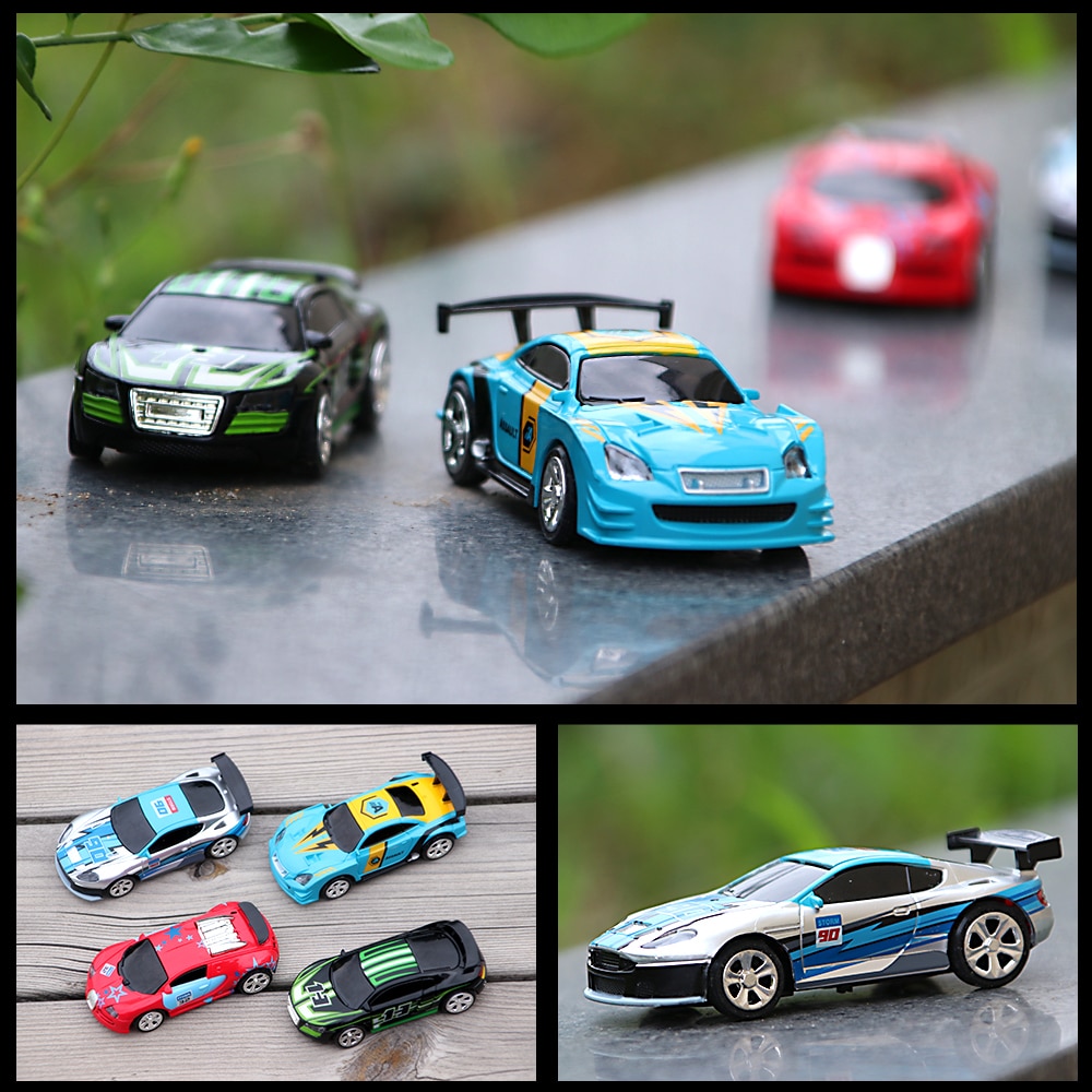 2.4g 1 / 58 Mini RC Điều Khiển Từ Xa Đua Xe Ô Tô Có Ánh Sáng APP Điều Khiển Nhiều Người Chơi Xe Drift-Buggy Bluetooth radio Đồ Chơi Kid