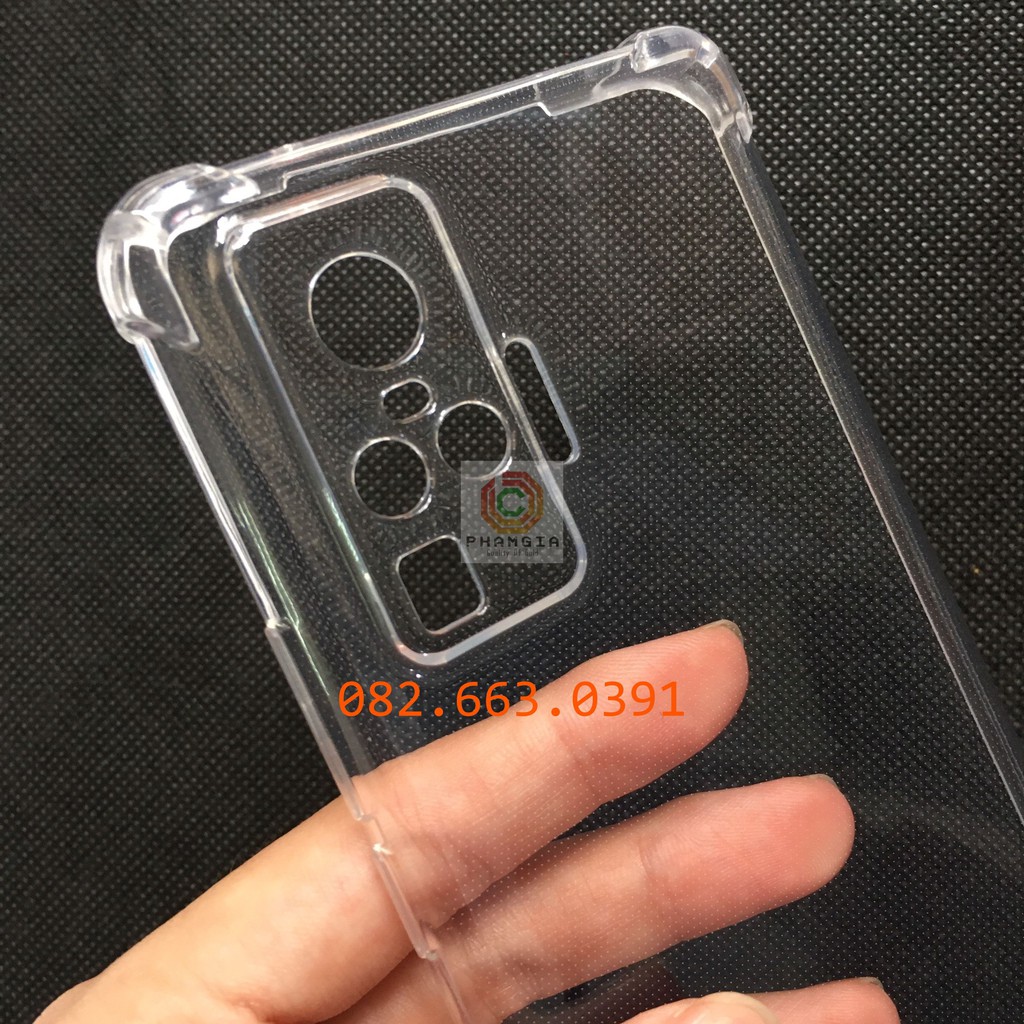 Ốp lưng Vivo X50 pro chống sốc dẻo trong