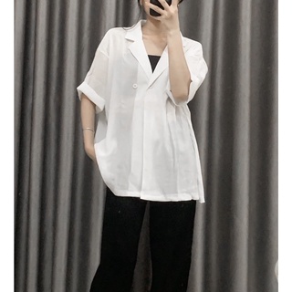 [Bigsize 55-100kg] Áo sơ mi cổ vest