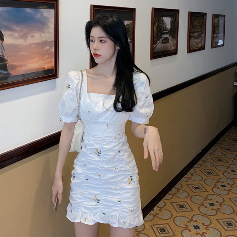 Đầm Thiết Kế Xinh Xắn Thời Trang Mùa Xuân Hè Theo Phong Cách Hàn Quốc Cho Mẹ Và Bé