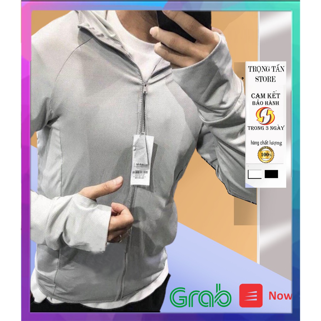 Áo Chống Nắng Nam Cao Cấp,Chất Liệu Kim Cương Dày Dặn - Chống Tia UV Gây Hại Cho Da - CN01 - Kèm Túi Pock