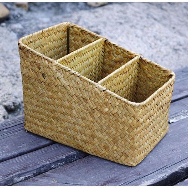 [Mã INCU20 giảm 20K đơn 150K] Khay mây tre đan BAMBOOO ECO giỏ cói đa năng thủ công trang trí decor